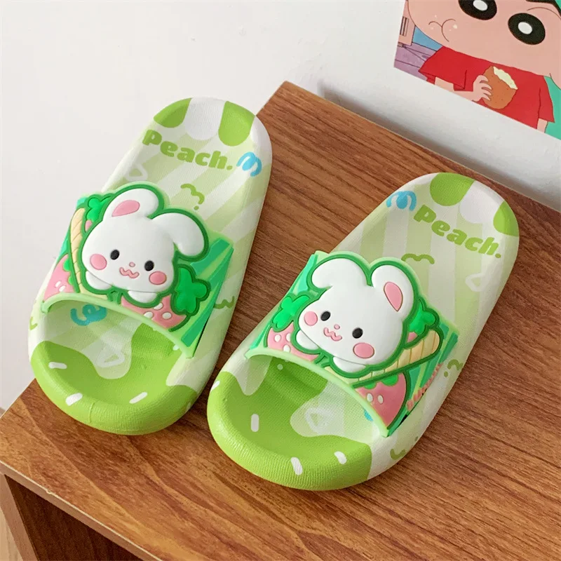 New Summer Children's Slippers Versatile Sandals Boy Girl Anti-Slip Soft Slippers Kids Beach Shoes Fashion Indoor Outdoor Shoes
