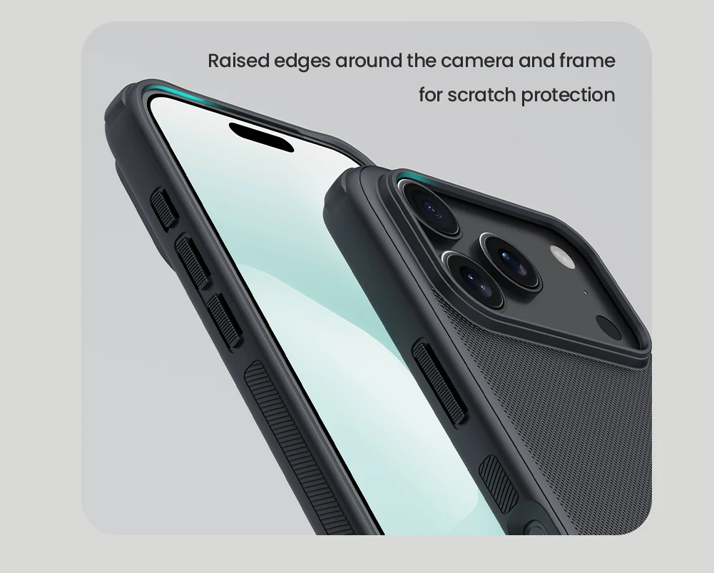 NILLKIN Für iPhone 18 Pro Max 17 Pro Max 16 Pro Max 15 Pro Max Frosted Shield Pro Handyhülle PC+TPU Hartschutz Rückabdeckung – Detail 9