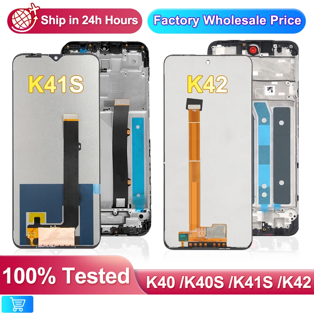 Brand new LCD For LG K40 k40s k41 k41s k42 Display Touch Screen Digitizer For LG k40 k400 k12 plus mobile phone lcd Replacement.