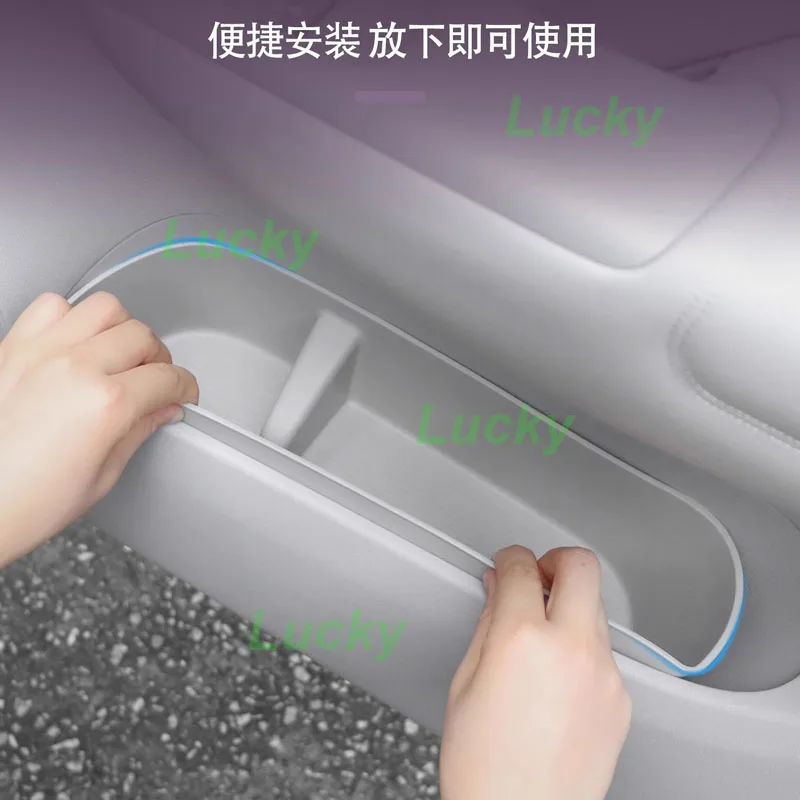 for Leapmotor B10 2025 Car Door Panel Storage Box Car Door Lower Level Slot Pocket Storage Box Stowing Interior Accessories