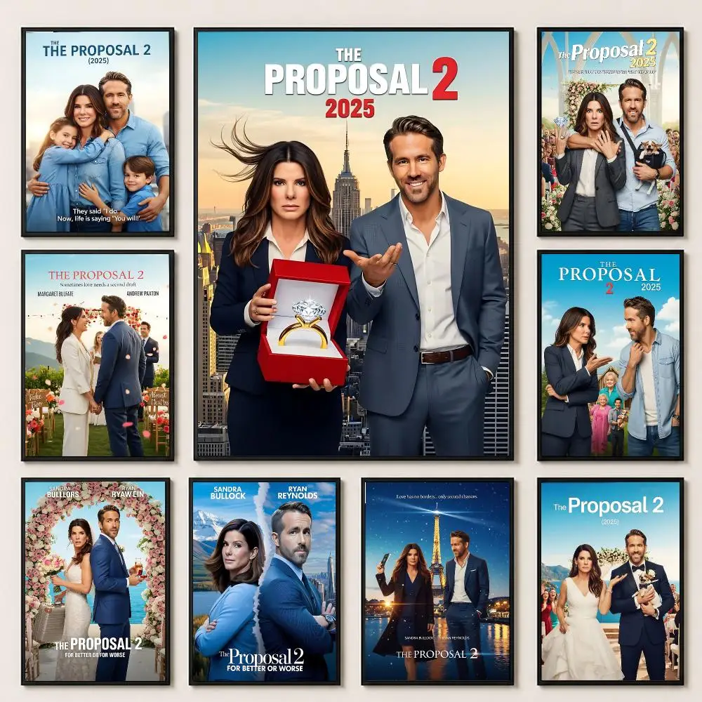movie The Proposal Poster HD Poster Warm Home Decor Suitable for Bedroom and Living Room Gifts Giving