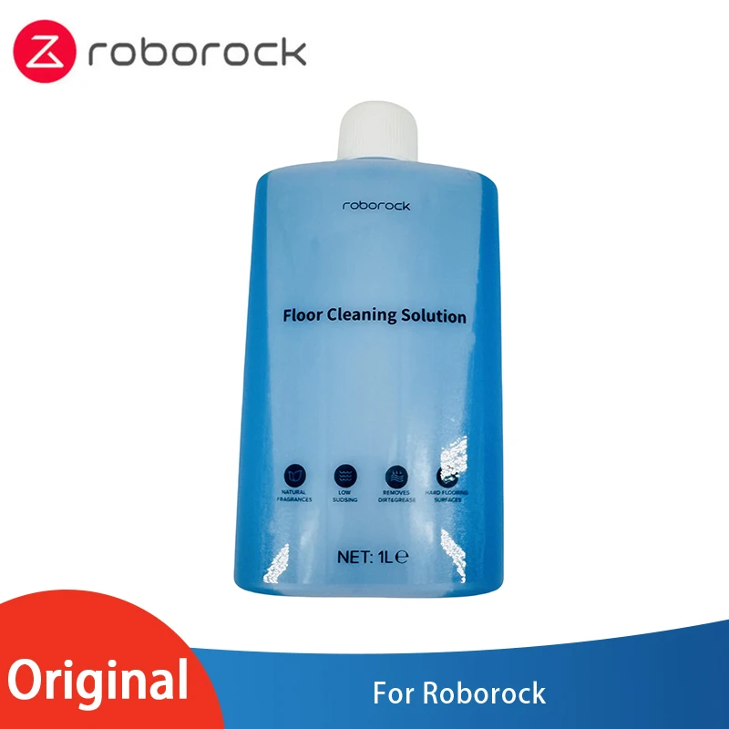 محلول تنظيف الأرضيات الأصلي 1L Roborock S7 MaxV Ultra S7 Pro Ultra S7 S8 S8 PLUS S8+ S8 Pro Ultra Parts مكنسة كهربائية
