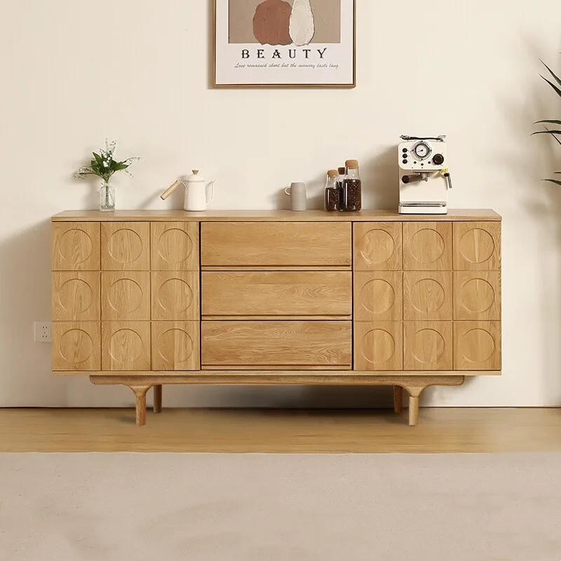 

Medieval light luxury food home entrance cabinet storage storage large capacity cabinet