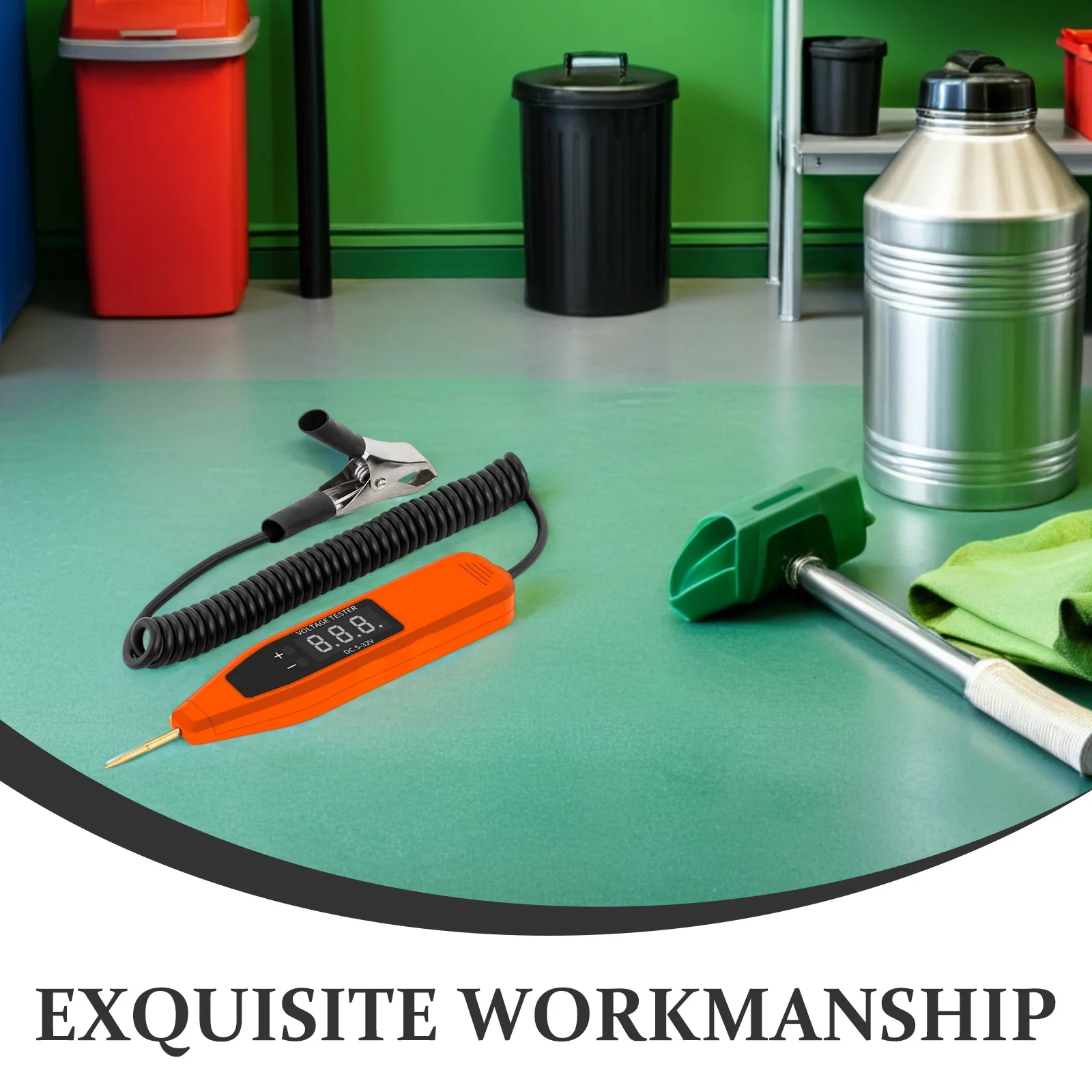 Fuse Tester 5-32V Voltage Detection Pen for Automotive Electrical System Compact Circuit Tester Reliable Continuity