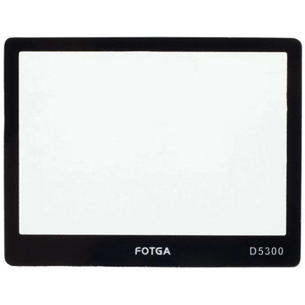 Fotga vidro óptico lcd protetor de tela filme guarda para nikon d5300 dslr câmera fotografica fotografia acessórios foto kits