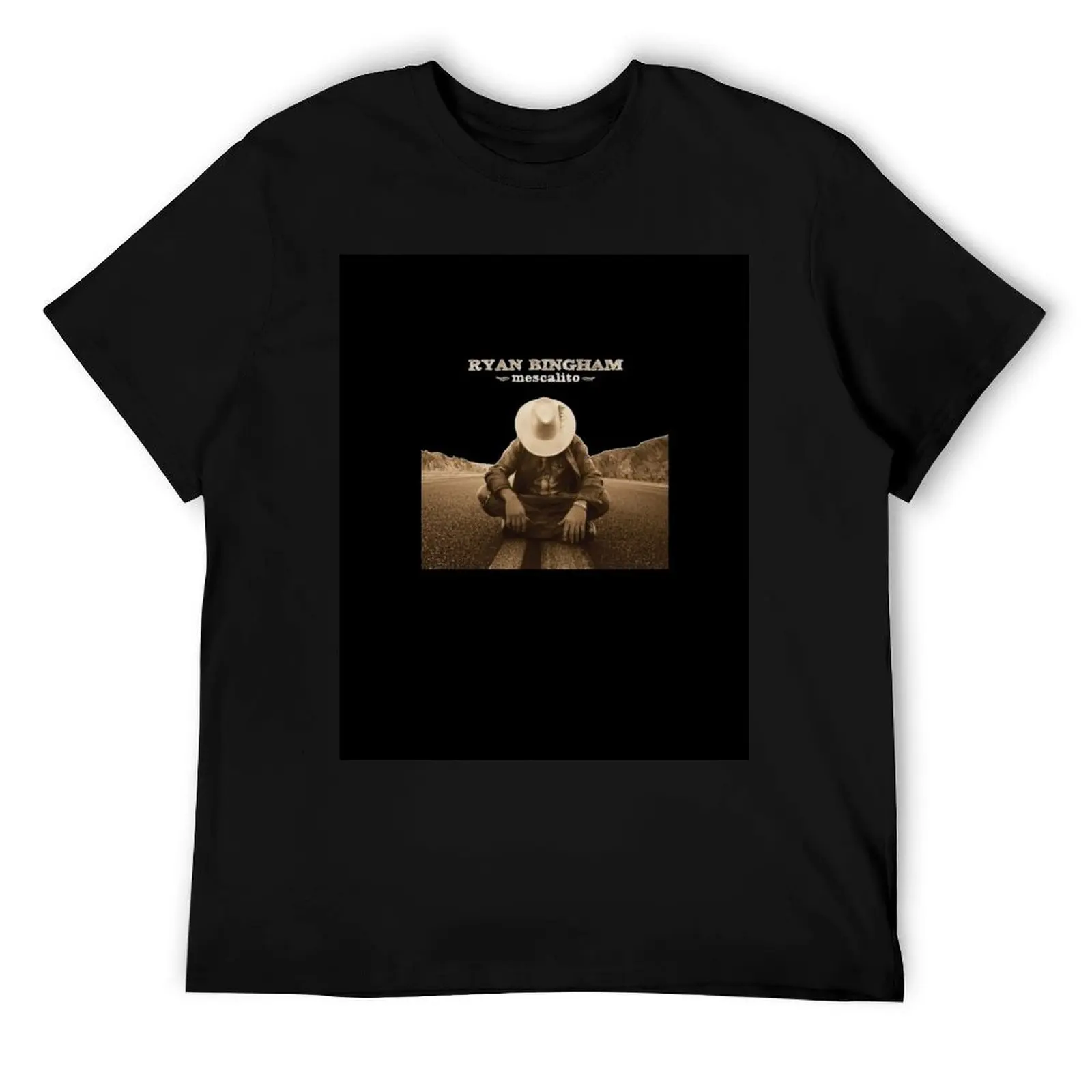 Camiseta Mescalito Ryan Bingham, camisetas estampadas para hombre, camisetas divertidas lisas para hombre, camiseta para hombre