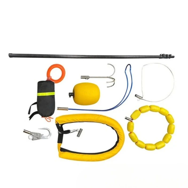 Flood relief multi-purpose life-saving rod water rescue salvage rod
