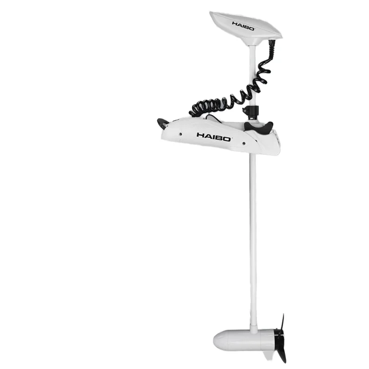 

Электрический подвесной мотор HaiBo P70 54 дюйма 12В с интеллектуальным управлением, GPS-навигацией и беспроводным приводом для морских судов