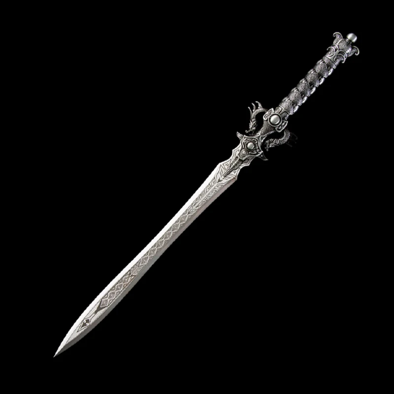 Dragon Chinese Sword Movie Cosplay Props User Manganese Steel Home Decoration Swords Non Sharp