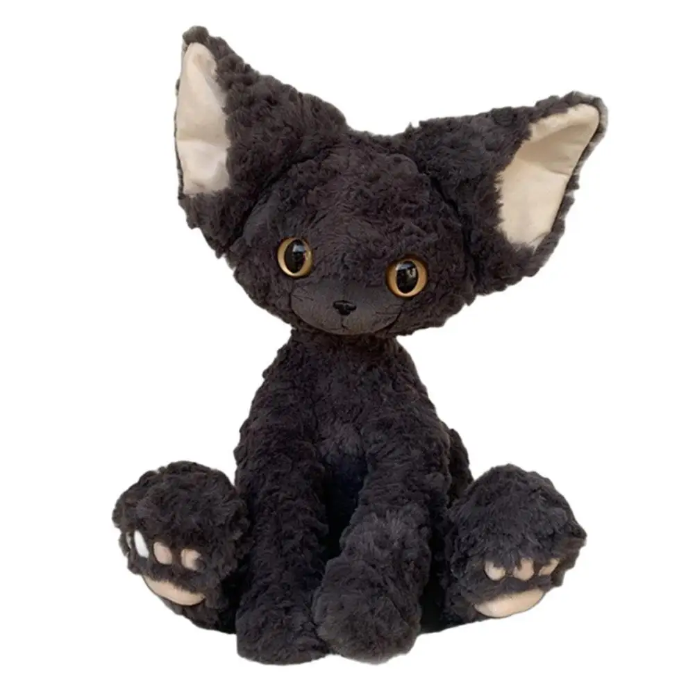 

Devon Rex Cat Plush Doll Cute Simulation Pet Kitten Devon Rex Plushies Lovely Soft Toy ool Devon Rex Cat Plushie Long Hair Doll
