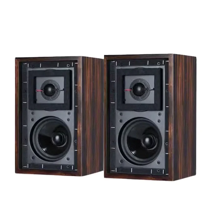 Custom Styles-Xmsj-LS3/5A HIFI Speaker Bookshelf Speaker Wooden Case Passive None-Battery Lossless