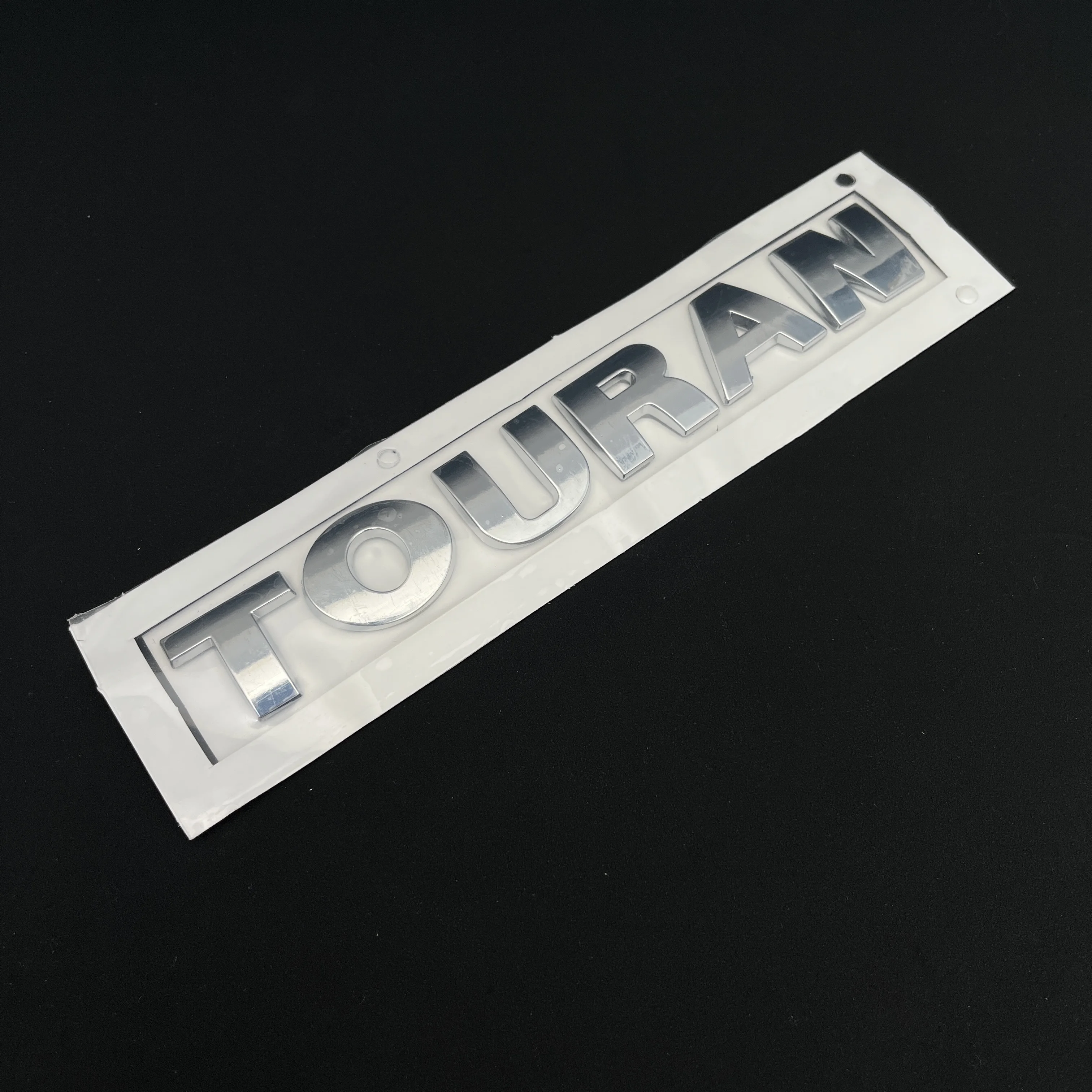 For VW Touran Silver Alphabet Sticker Car Letters Rear Trunk Decals Emblem Badge Logo