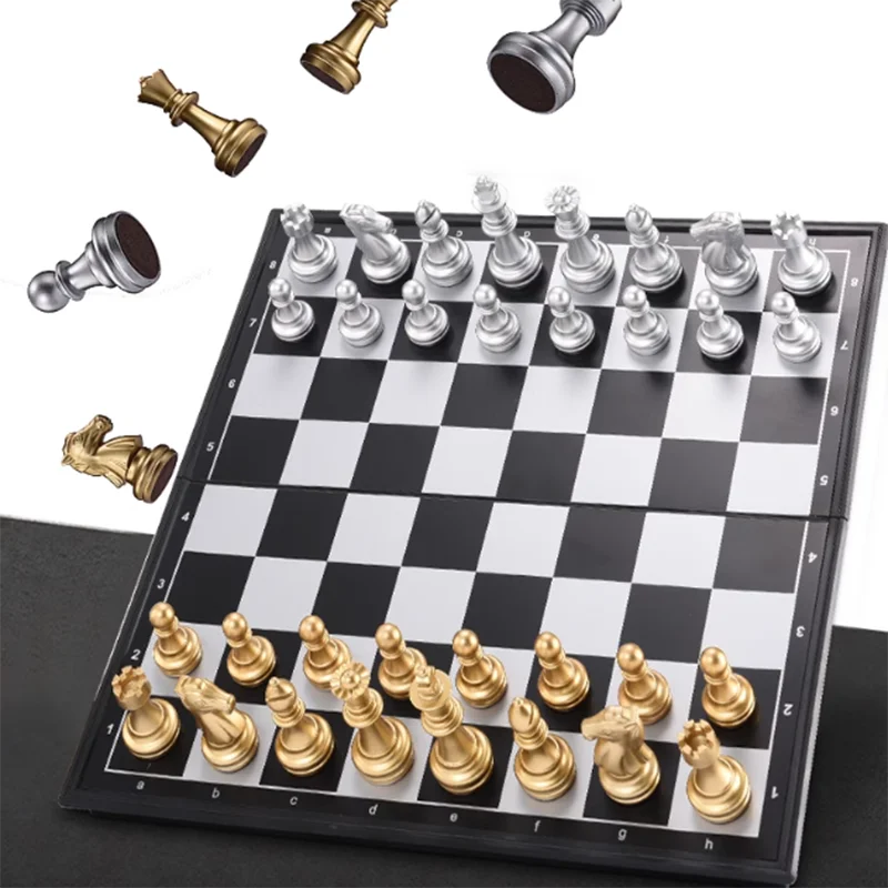 

Figures Family Chess Games Monopoly Magnetic Handmade Board Set Social Chess Games Travel Ajedrez Profesional Game Accessories