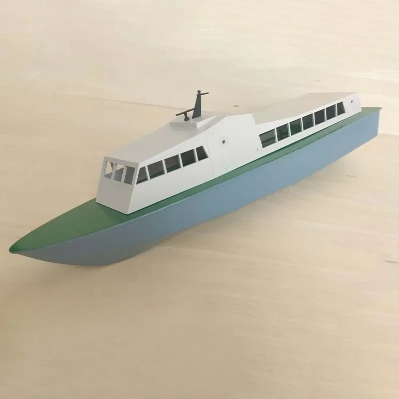 Remote Control Ship Model Shenjiang Yacht Model Kit DIY Wooden Assembled Model Can Be Changed To Dynamic Remote Control