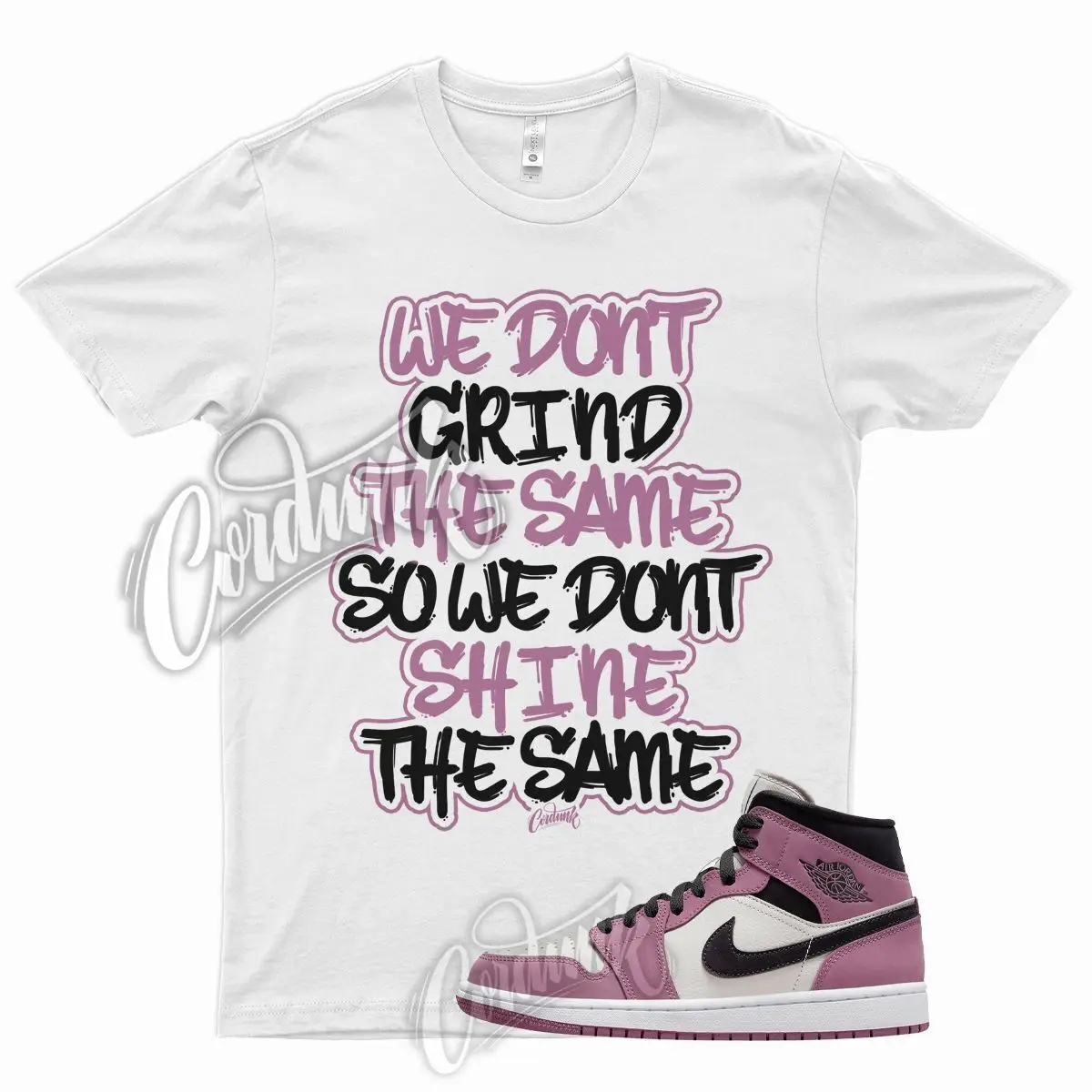 Camiseta GRIND para J11 Mid WMNS, Baya rosa, baja, alta, salvaje, impactante, muy salvaje