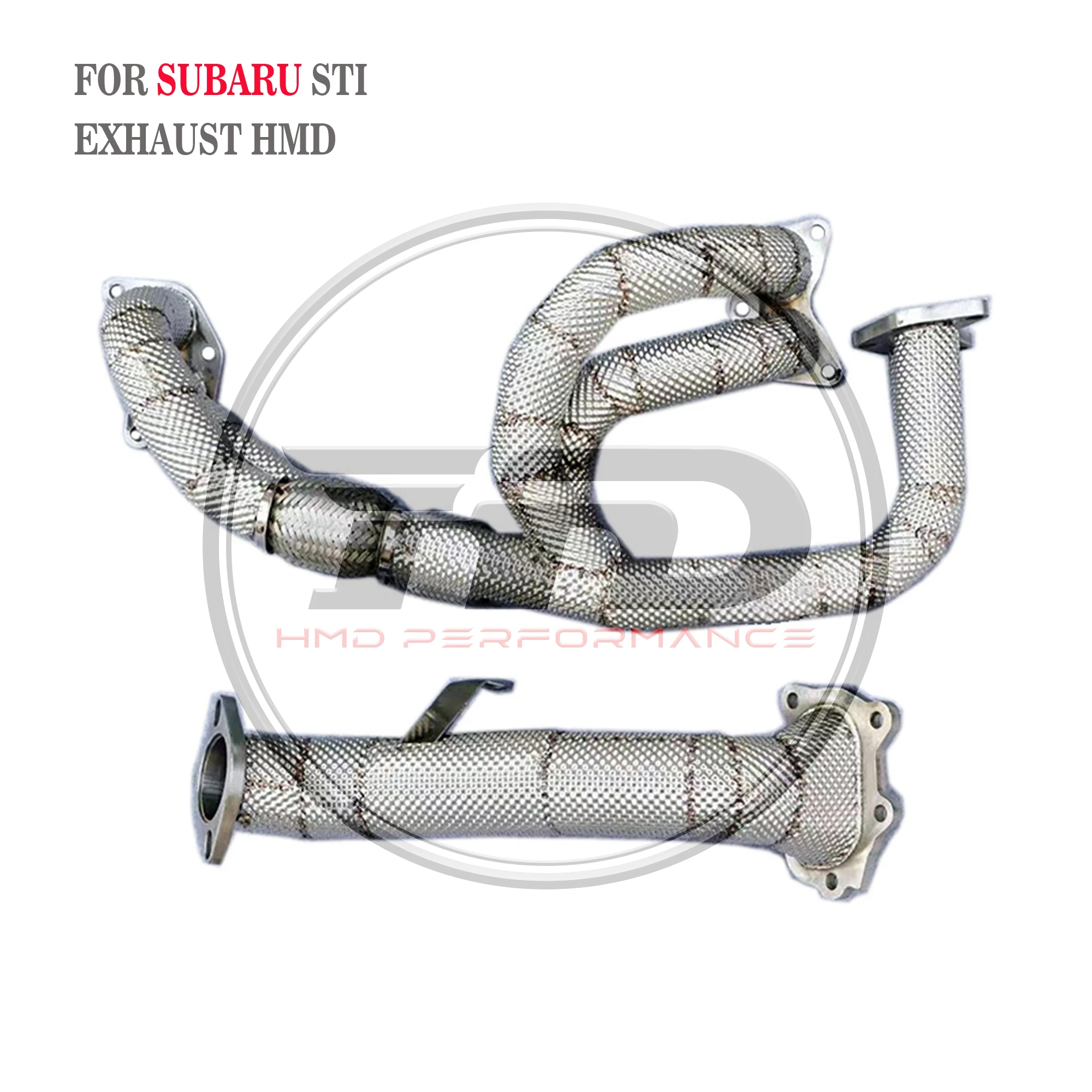 

HMD Car Accessories Exhaust Manifold Gasket for Subaru STI Without Catalytic Converter Manifold Catless Header