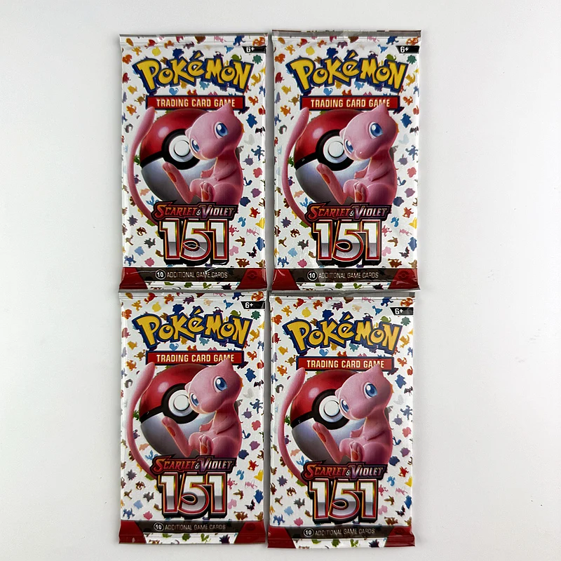 Neueste 10/50 Stück Pokémon-Karten Prismatic 151 Evolutions Englische Booster-Kampf-Pokémon-Kartenspiel Sammelkarten – Detail 7
