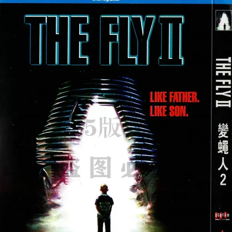 American Horror Sci-Fi Movie Fly Man 1 and 2 BD Blu-ray High Definition 2 Disc Set