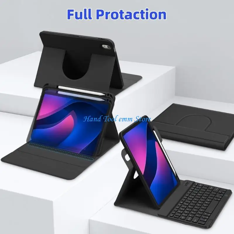 حافظة لوحة المفاتيح المغناطيسية H37F لأجهزة الكمبيوتر اللوحية مقاس 10.9 بوصة تعمل على تعزيز كفاءة العمل