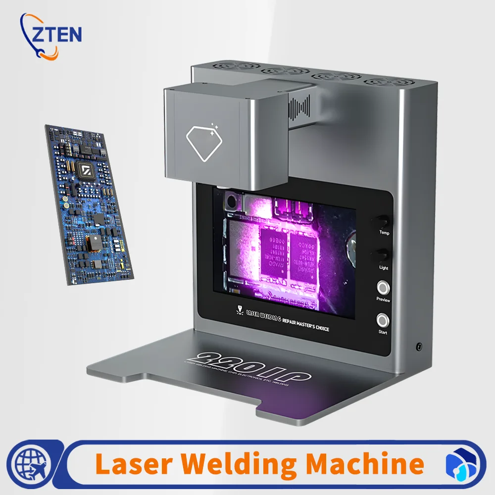 TBK-R2203/2205 Intelligent Laser Welding Machine 45W Infrared Thermal Laser Desoldering BGA Rework Station Constant Temperature