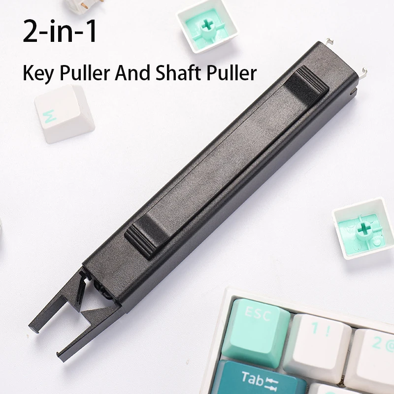 2 in 1 Switch Puller Keycap Puller Key Switch Keycap Puller for Mechanical Keyboard Gaming Keyboard Switches DIY Cleaning Tool