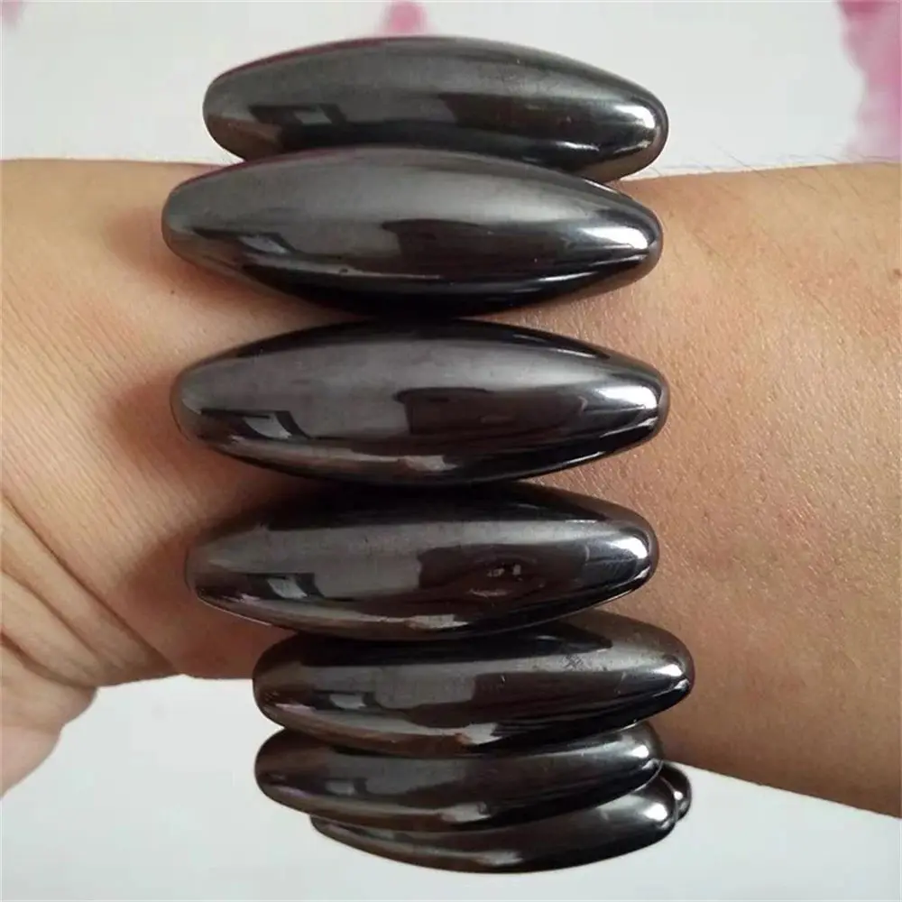 plating Lodestone Magnetite Tumbled Stone Wicca Massage Healing Energy Gemstones Natural Hematite Magnetic Children\'s Toys