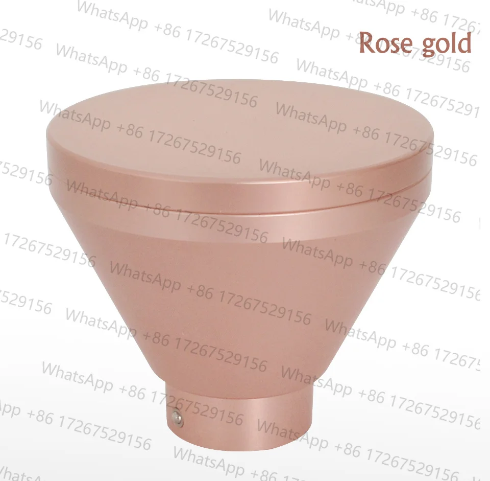 Coffee Grinder Blow Hopper Aluminum Coffee Hopper Suitable for Different Grind Machine 35mm Diameter