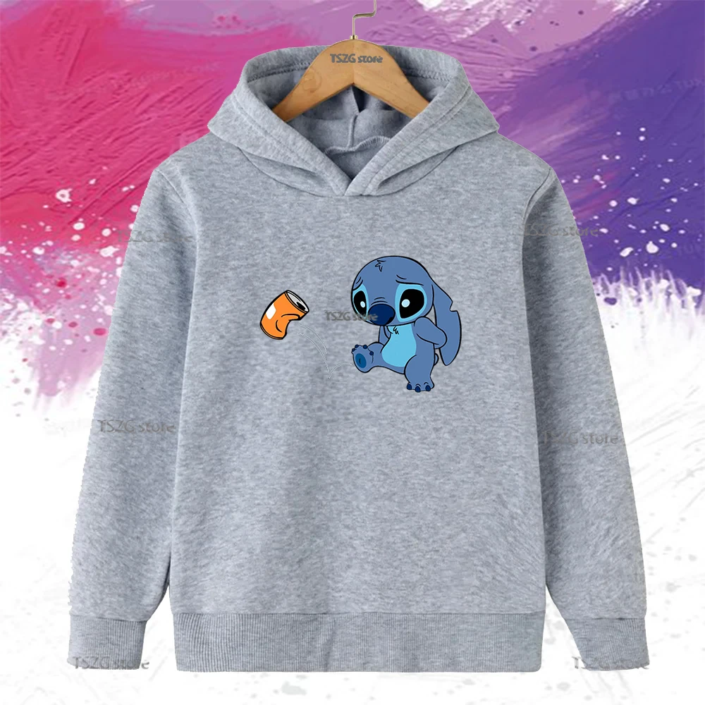 الخريف الكرتون غرزة مهيج مضحك طباعة الاطفال البلوز أزياء الأطفال الملابس الصوف الدافئة هوديس الفتيان البلوفرات غير رسمية #6