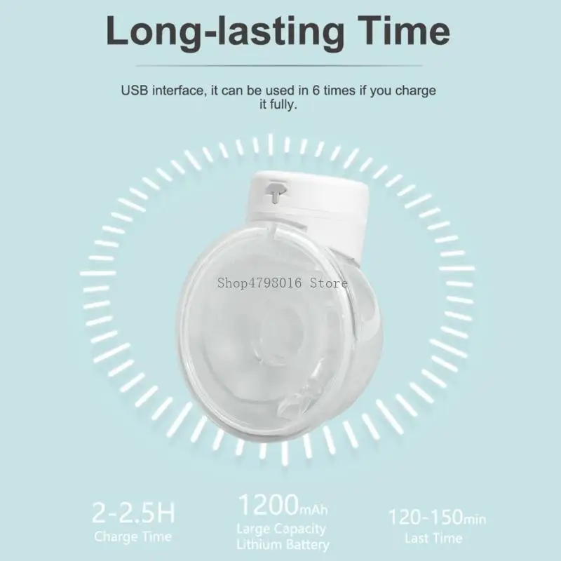 Efficient Breast Electric Breastfeeding Leakproof Silent Breast