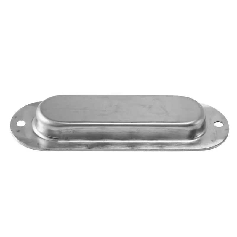 BAAG-4Pcs Rectangular Face Fix Flush Recessed Sliding Door Pull Handle Stainless Steel