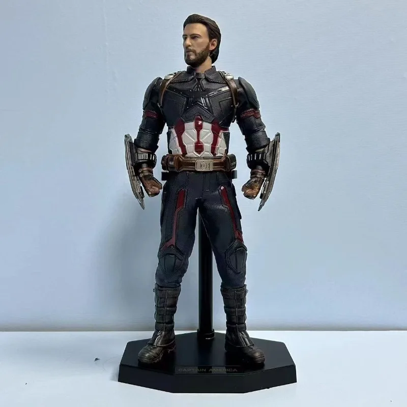 Hot toys Marvel Hero series Avengers2 Thor Captain America Spider-Man statue Figure Hobby Collectible Model Toy Figures gifts