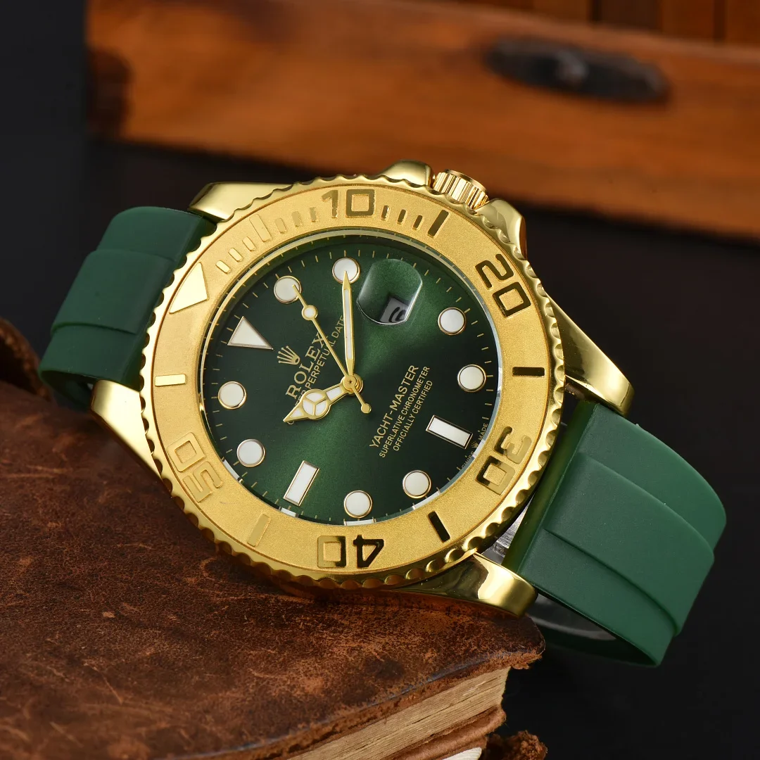Reloj de Pulsera de Cuarzo para Hombre y Mujer, Marca de Lujo Rolex de Diseñador, Alta Calidad, Nueva Moda 2026