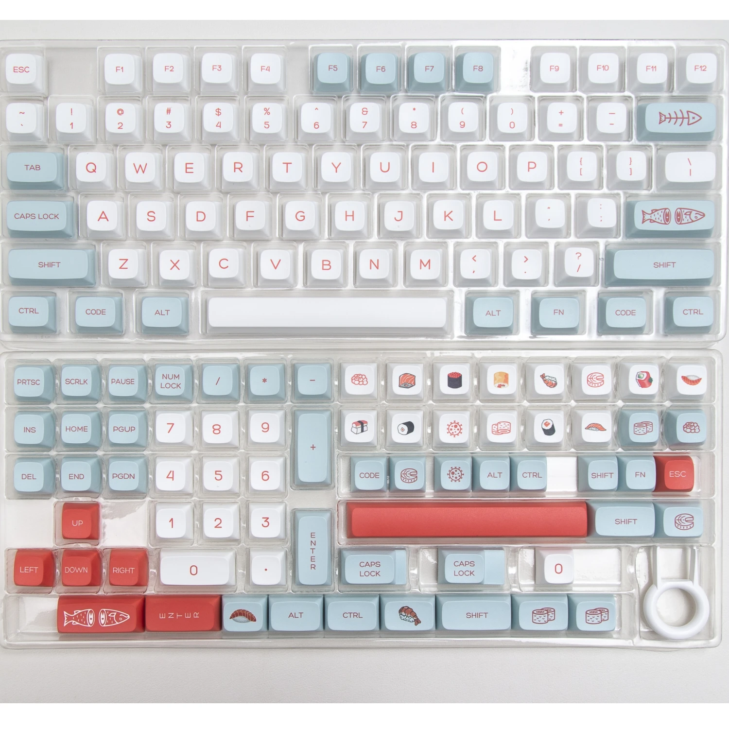 

143 Keys Salmon XDA Keycap Dye Sublimation PBT Keycaps For Mx Switch Mechanical Keyboard XDA Profile keycap Custom GMMK Pro GK61