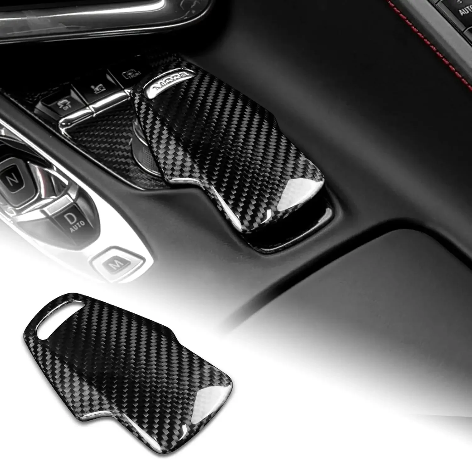 cornice-decorativa-in-fibra-di-carbonio-per-pomello-del-cambio-auto-accessori-interni-per-chevrolet-corvette-c8-2020-2022