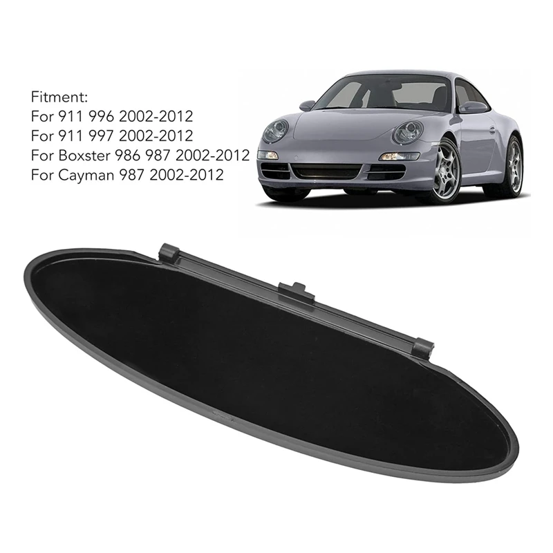 99670142102 Car Sun Visor Vanity Mirror Makeup Mirror Cover Accessories For Porsche 996 997 911 1996-2010