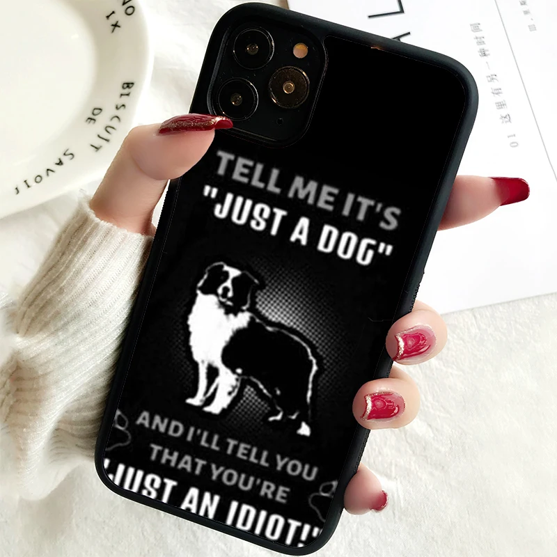 5 5S SE 2020 Phone Cover Case for iPhone 6 6S 7 8 PLUS X XS XR 11 12 13 MINI 14 PRO MAX Rubber Silicone  Border Collie Dog 1