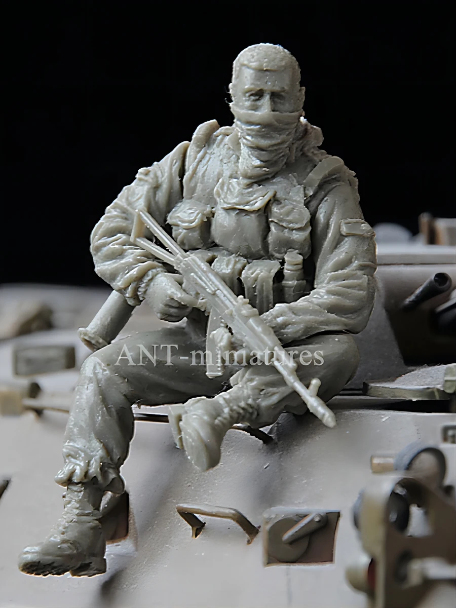 Analyste de figurines miniatures en résine, thème militaire, non assemblés et non peints, GK, 366C, 1/35