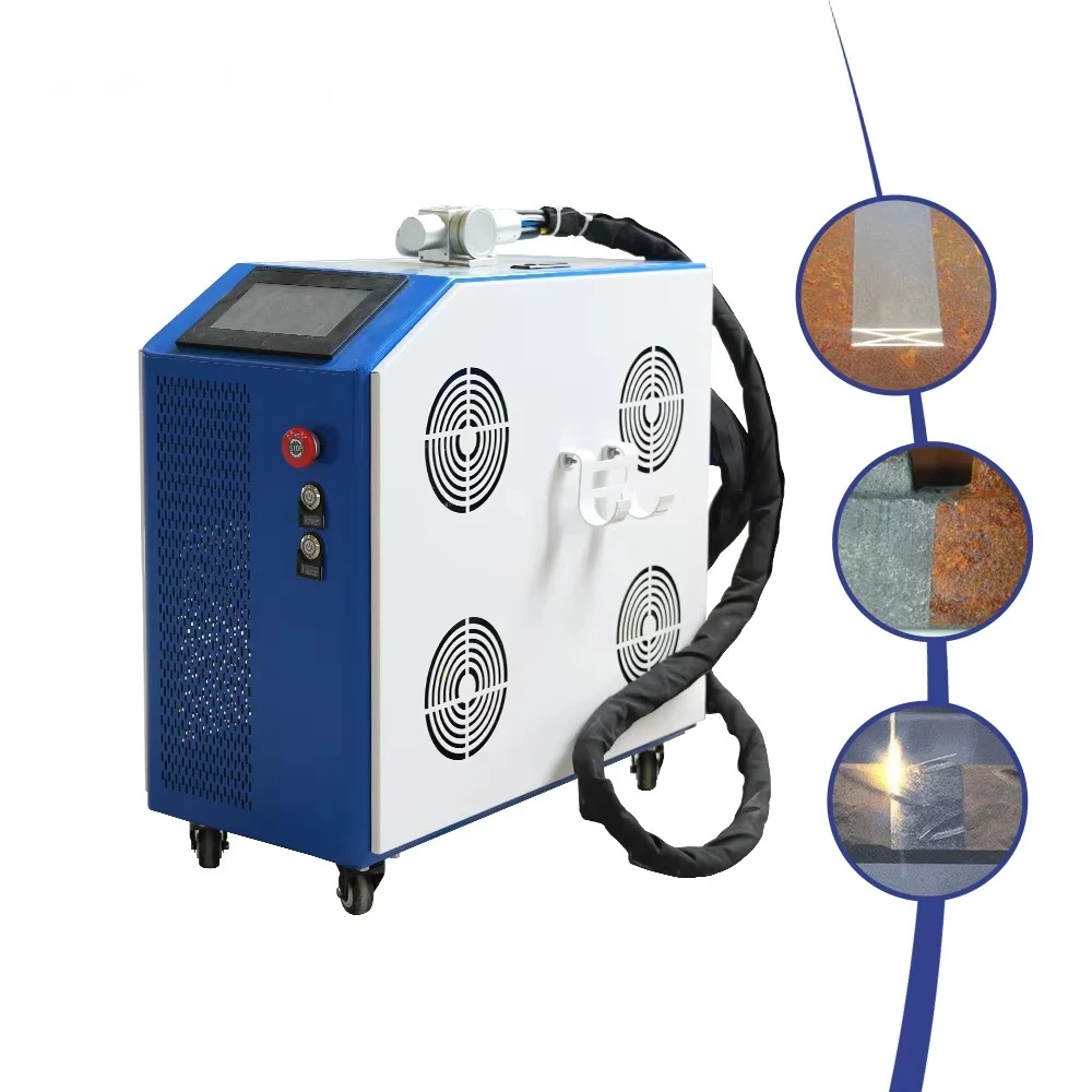 Machine for Paint Metal Rust Removal Portable Fiber Cleaning Machine Rust Removal