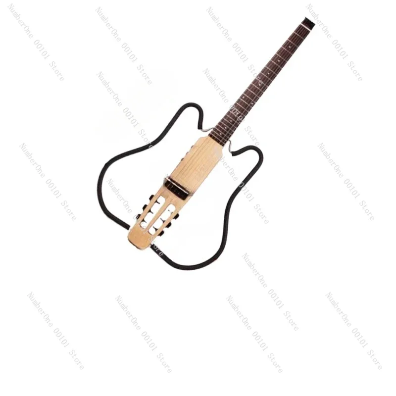 Folding silent guitar electric box for beginners to get started portable travel