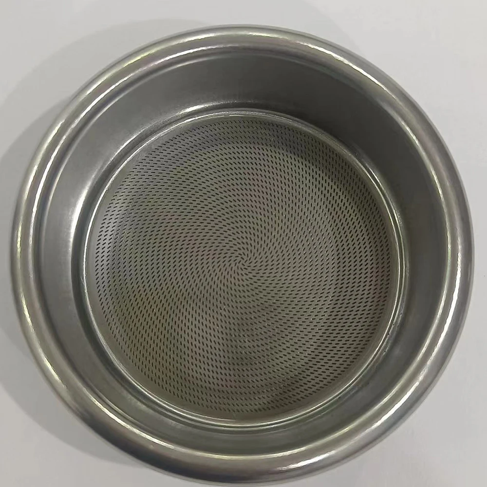 58mm 4 Cups 2916 Small Hole Filter Baskets 0.22 * 0.86mm Stainless Steel Coffee Powder Bowl For 58mmm Coffee Filter Baskets