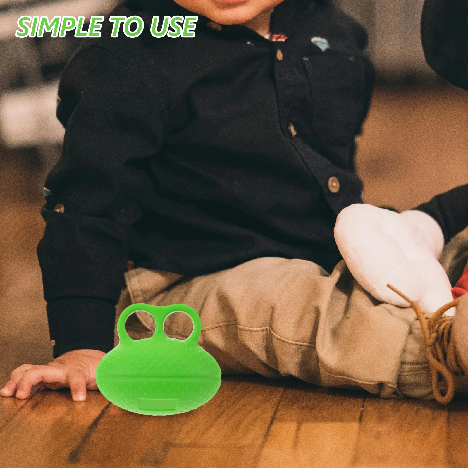 Trener siły chwytu dla niemowląt, ćwiczenia sensoryczne, miękki, kolorowy design, do rozwoju mięśni dłoni i palców, przenośny.