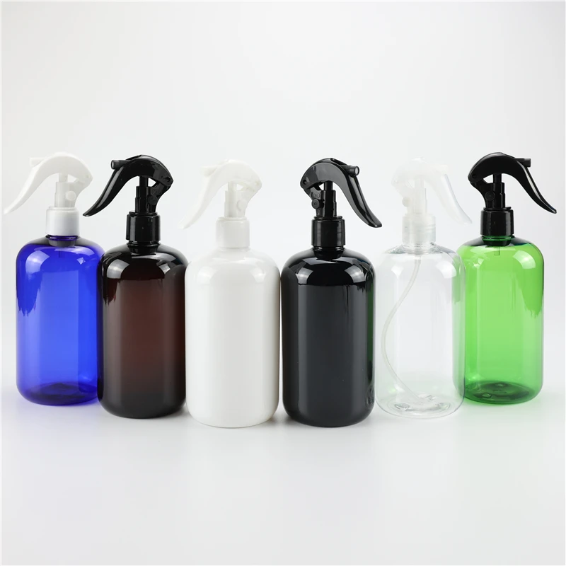 Multicolor 500ML X 10 สเปรย์ขวดSalonสเปรย์น้ําขวดปั๊มผมHairdressing Fine Mist DIYอาชีพสเปรย์ขวด