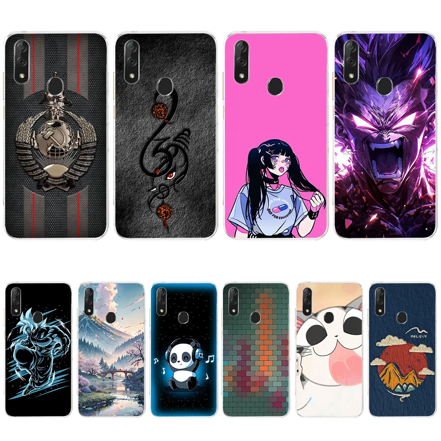 S1 colorful song Soft Silicone Tpu Cover phone Case for ZTE Blade V9/V9 Vita/V10 Vita