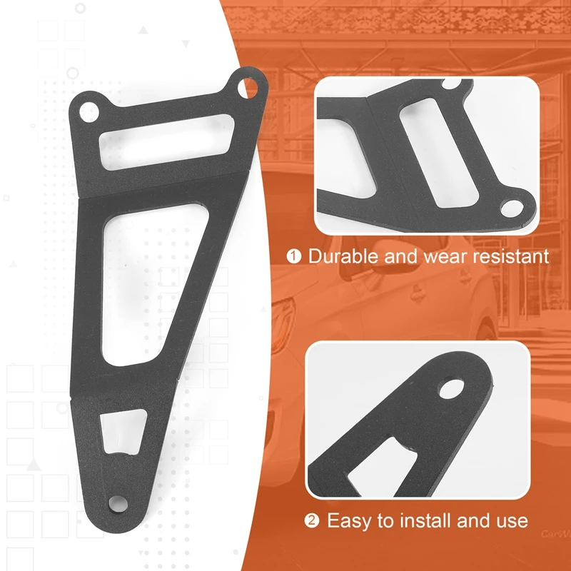 Motorcycle Rear Pedal Modified Exhaust Bracket For Yamaha MT-03 YZF R25 R3 2014-2021Exhaust Bracket image 3