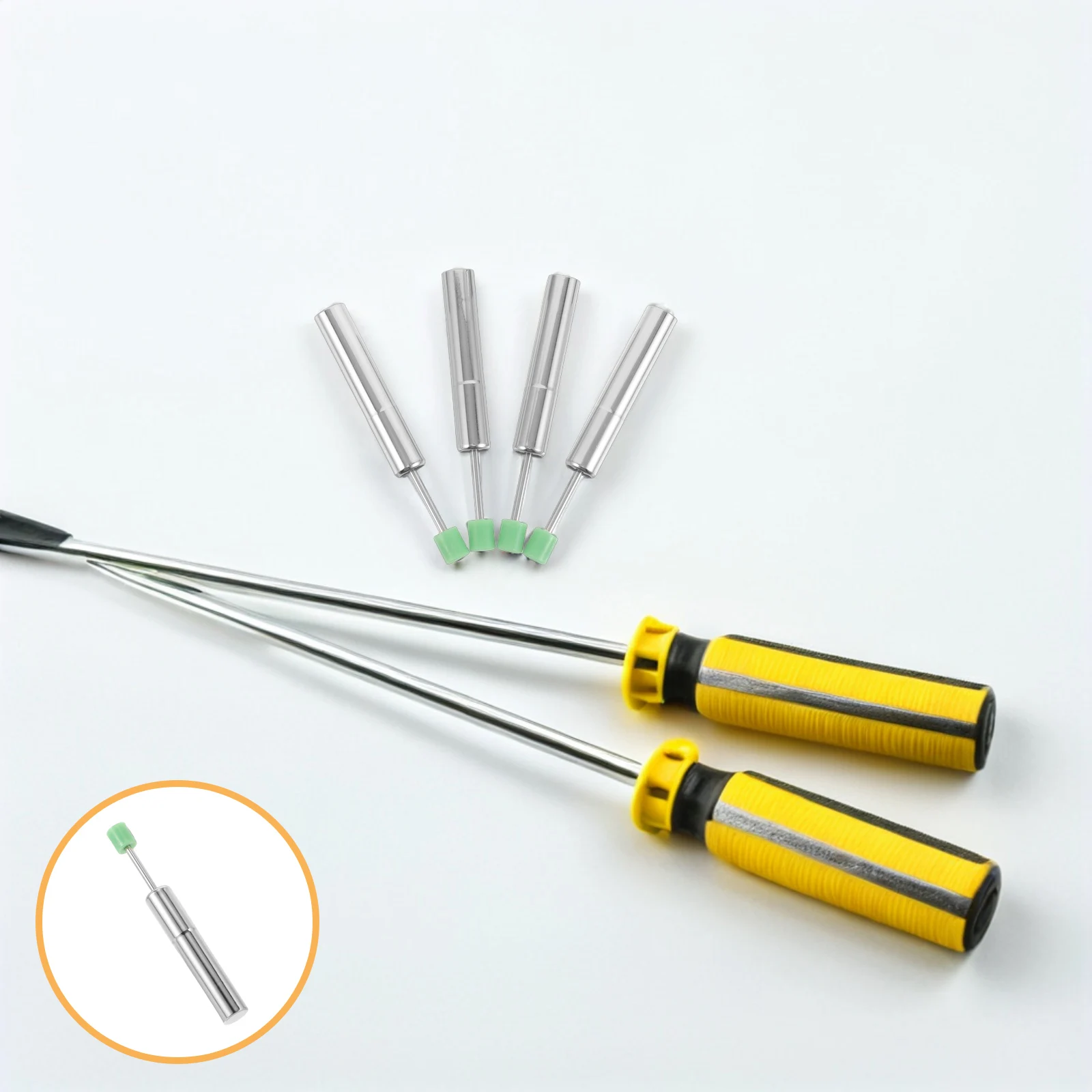 Picture 4: 4pcs Universal Trash Can Lid Damper Replacement Soft-Close Mechanism Hydraulic Piston for Kitchen Garbage Cans Quiet Closing