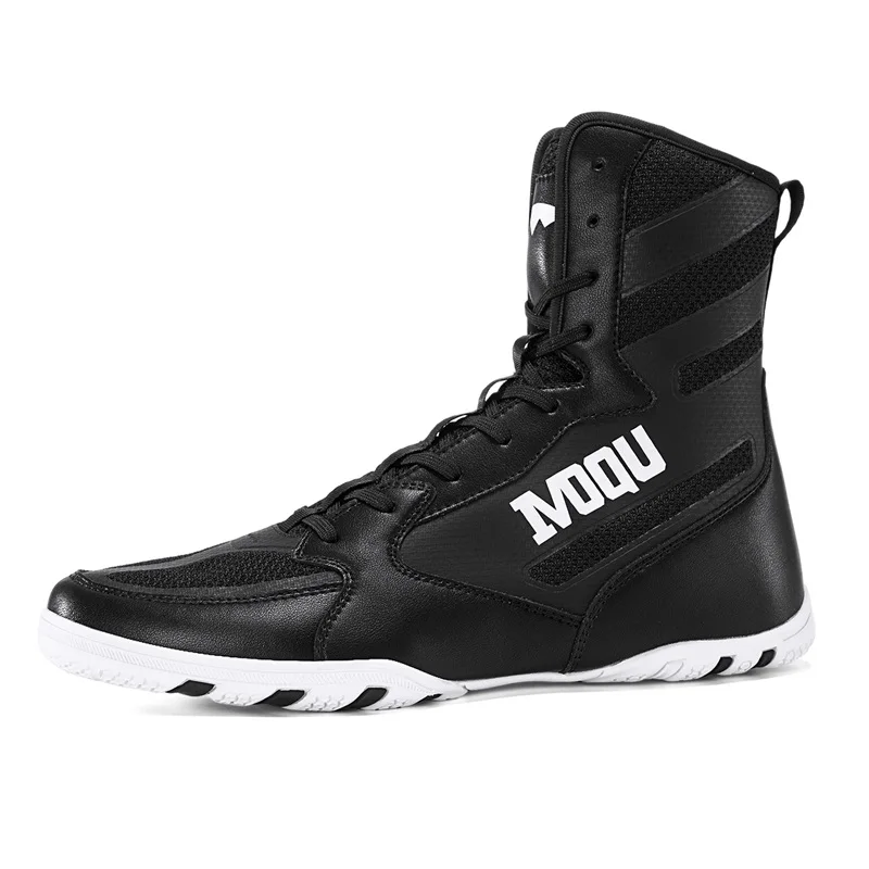 

2026 New Luxury Professional Men Woman Wrestling Sneakers Top Quality Wearable Boxing Fighting Boots Anti Slip Gym Training Shoe