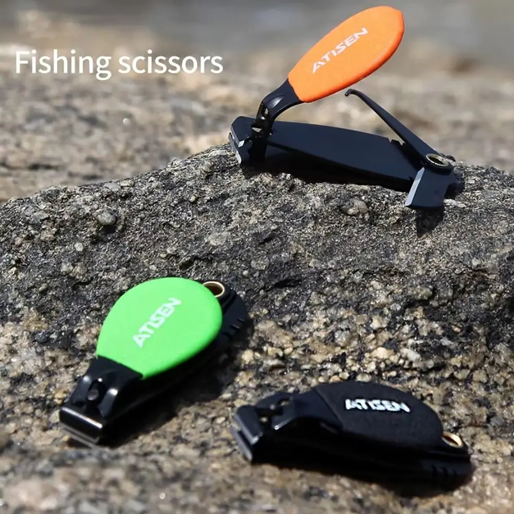 

1Pcs Stainless Steel Fishing Nipper Multifunctional Portable Fishing Cutting Tool Mini Line Clippers Fishing Tackle Accessory