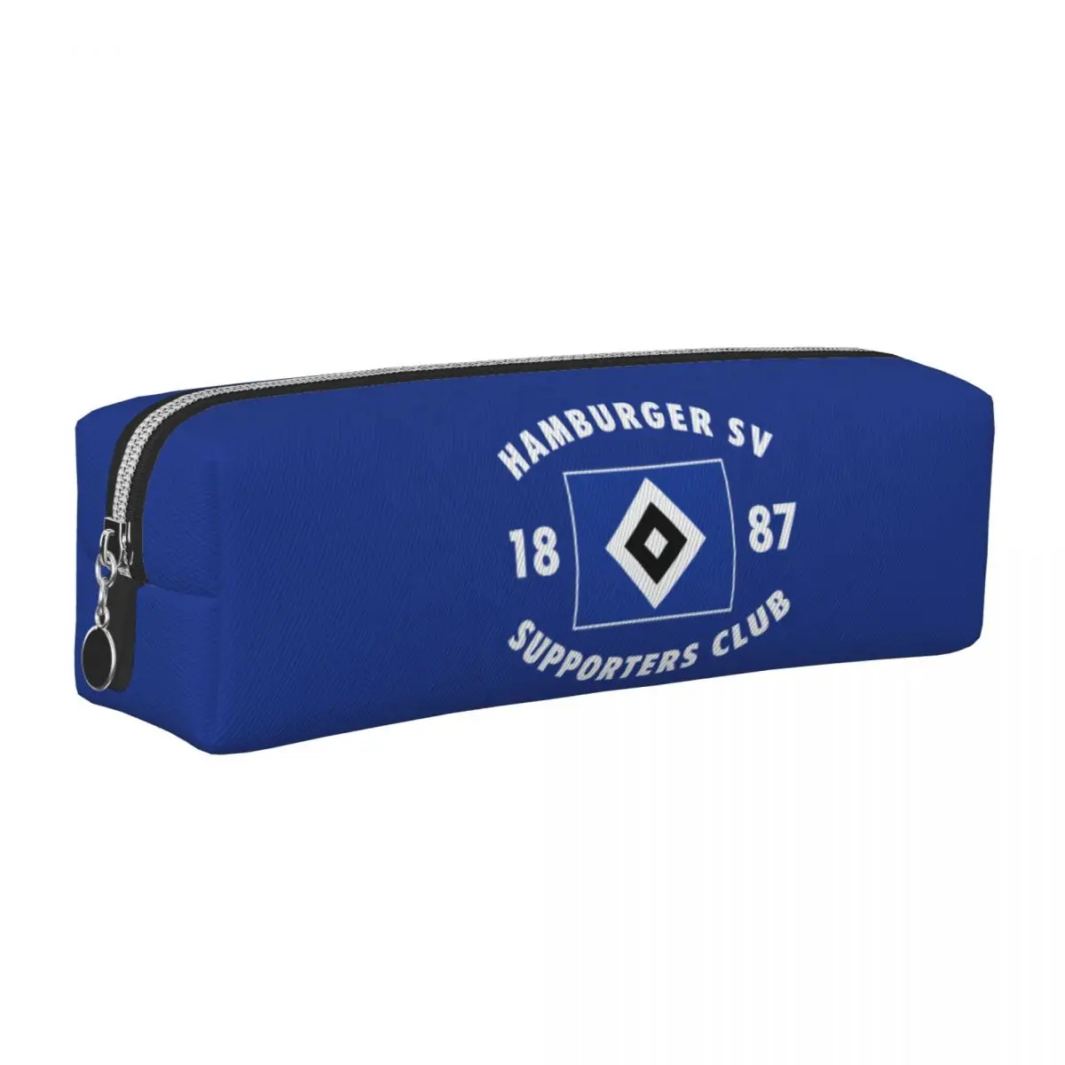 Schönes Federmäppchen des deutschen Fußballvereins HSV Hamburgers SV aus dem Jahr 1887, Federmäppchen der Bundesliga, Stiftbox für Studententaschen, Büromaterial