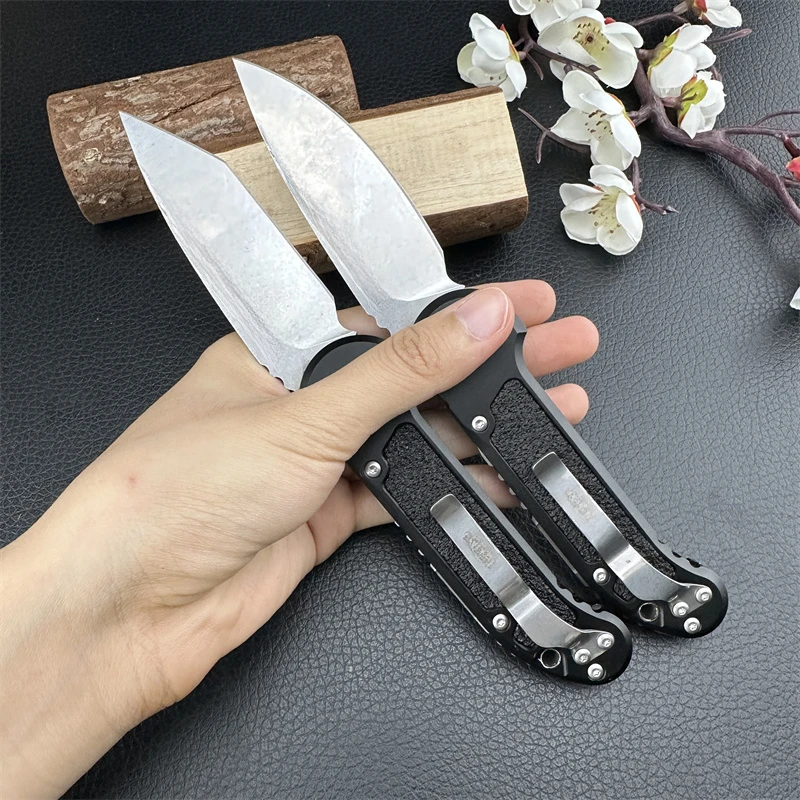 Tactical LUDT Gen III Jackknife D2 steel blade aluminum alloy Handle Outdoor Camping Hiking Survival Fishing EDC Tool Men's gift