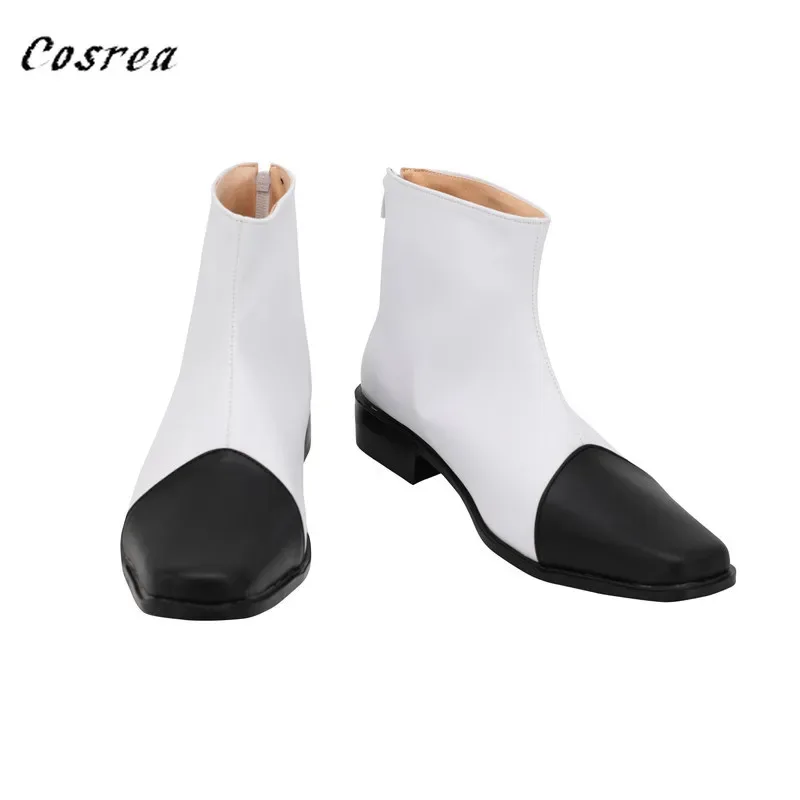 

2025 yiyi Anime Hotel Shoes Red High Heel Halloween Party Charlie Alastor Cosplay short Boots for Women and Girls